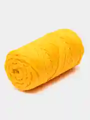 Шнур бельевой 4 мм, 50 м, цвет желтый