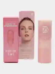 Коралловый меланж румяна для лица,сухие со спонжиком