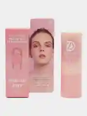 Кораллово-розовый румяна для лица,сухие со спонжиком