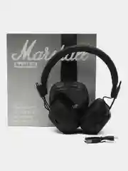 Черный беспроводные наушники, Bluetooth, c беспроводной зарядкой
