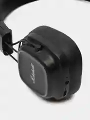 Черный беспроводные наушники, Bluetooth, c беспроводной зарядкой