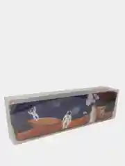 Медный пенал- органайзер школьный,с принтом для ручек ,карандашей,косметичка