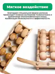 5-роликовый массажер для спины, тела и шеи Backwood