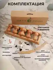 5-роликовый массажер для спины, тела и шеи Backwood