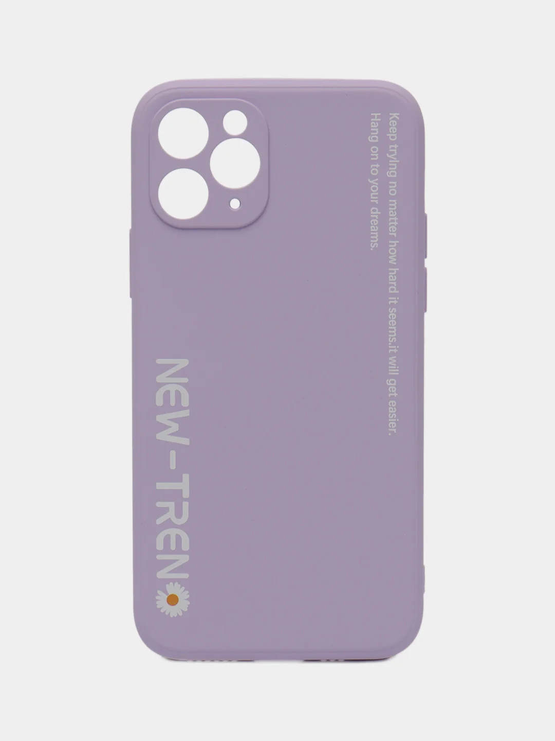 Лавандовый чехол матовы для iPhone 11 Pro