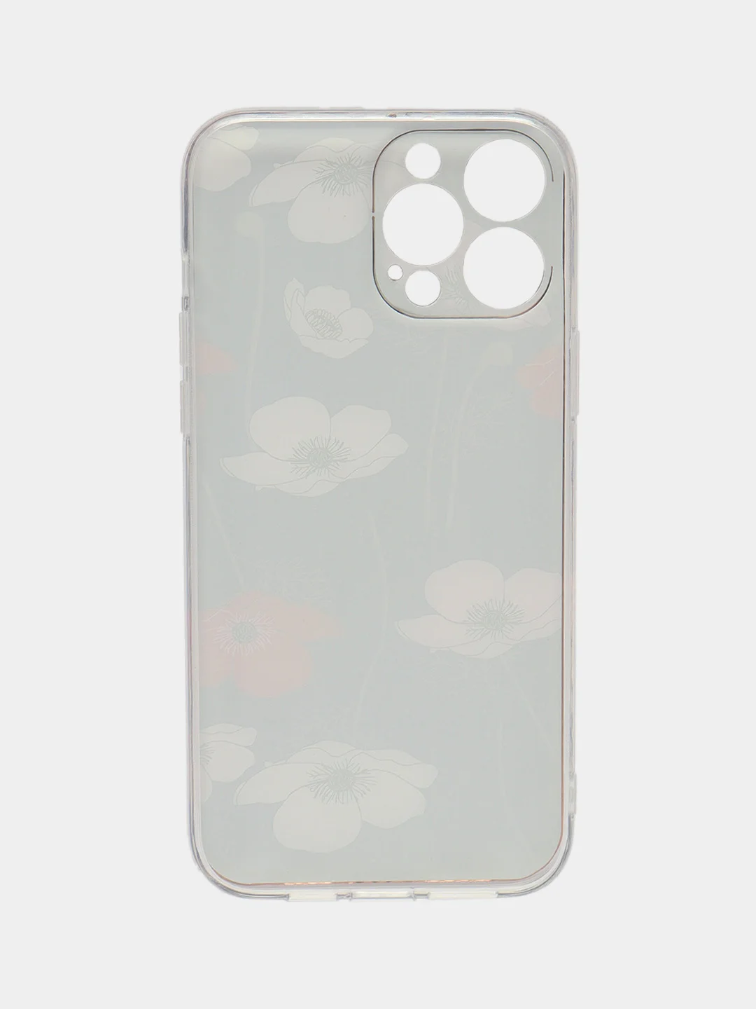Чехол с принтом "Цветы" для iPhone 13