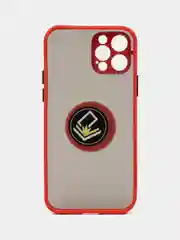 Красный чехол с кольцом для iPhone 12 Pro / 12 Pro Max / 13