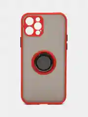 Красный чехол с кольцом для iPhone 12 Pro / 12 Pro Max / 13