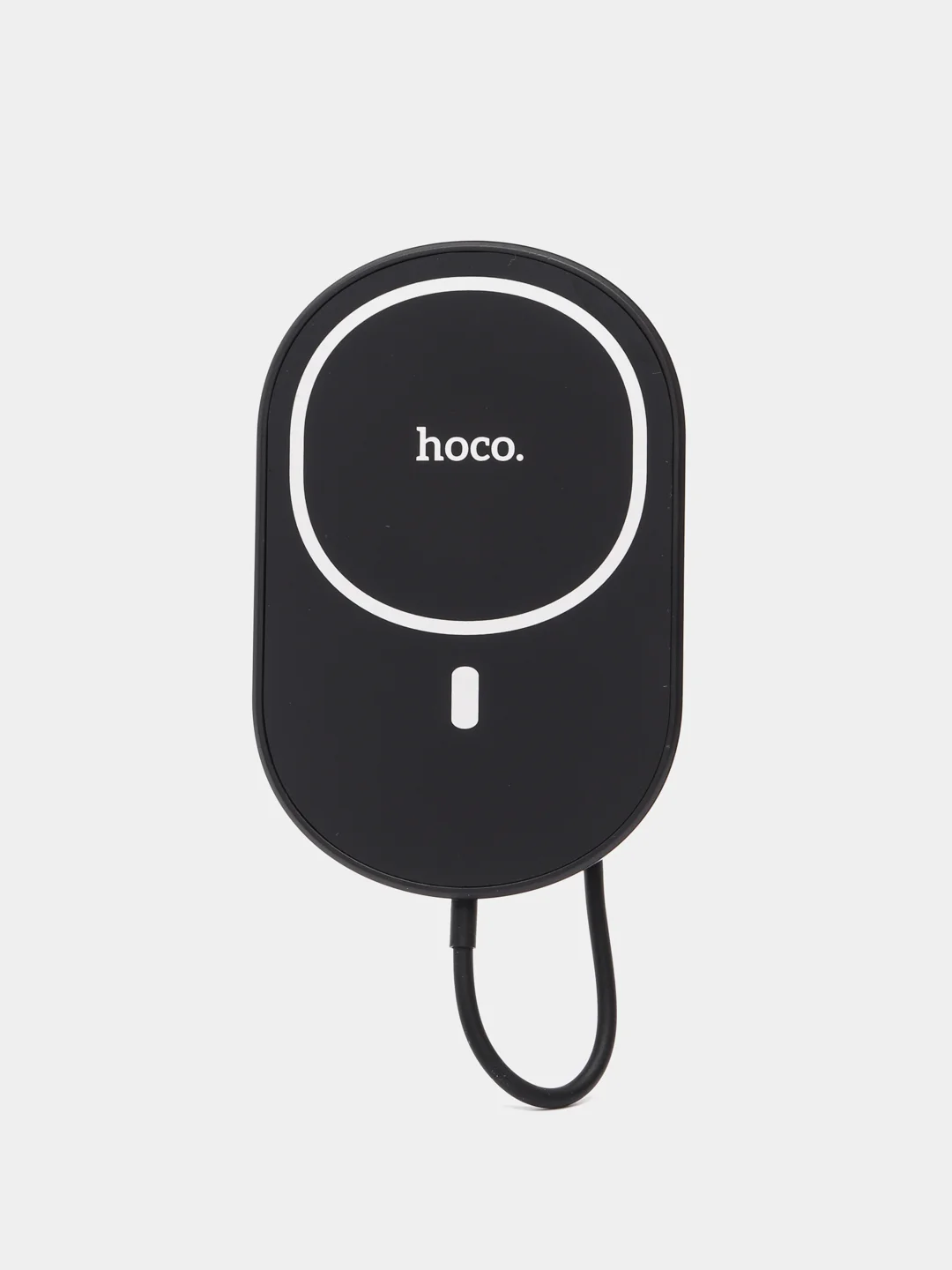 Автомобильный держатель Hoco CA90 (MagSafe 15W, в дефлектор) Черный