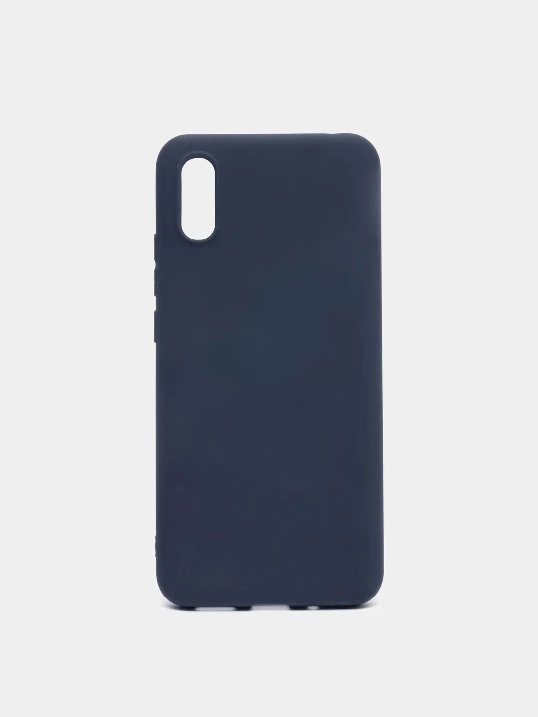 Синий чехол для Xiaomi Redmi 9A силиконовый, разные цвета