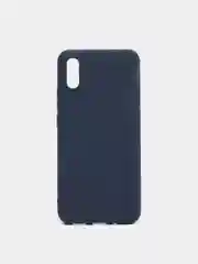 Синий чехол для Xiaomi Redmi 9A силиконовый, разные цвета