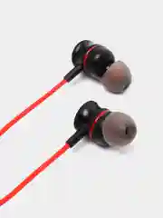 Красный наушники проводные с разъмом Type-C