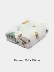 Белый пеленка муслиновая для новорожденных, набор 2шт, для малышей, грудничков, плед, детский 0+
