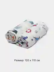 Небесно-голубой пеленка муслиновая для новорожденных, набор 2шт, для малышей, грудничков, плед, детский 0+