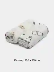 Индиго пеленка муслиновая для новорожденных, набор 2шт, для малышей, грудничков, плед, детский 0+