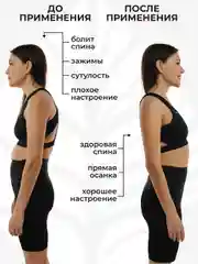 6-роликовый массажер для спины, шеи и тела Backwood