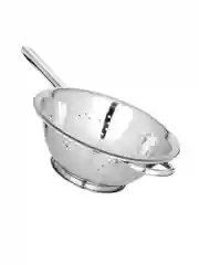 Дуршлаг с ручкой на ножке, нержавеющая сталь, 24 см