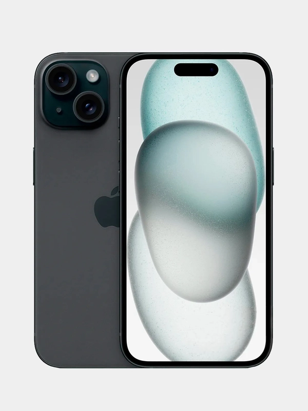 Смартфон Apple iPhone 15 128Gb Черный IN