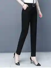 Черный брюки женские классические
