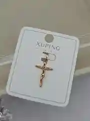 Бронзовый подвеска на шею Крестик, бижутерия