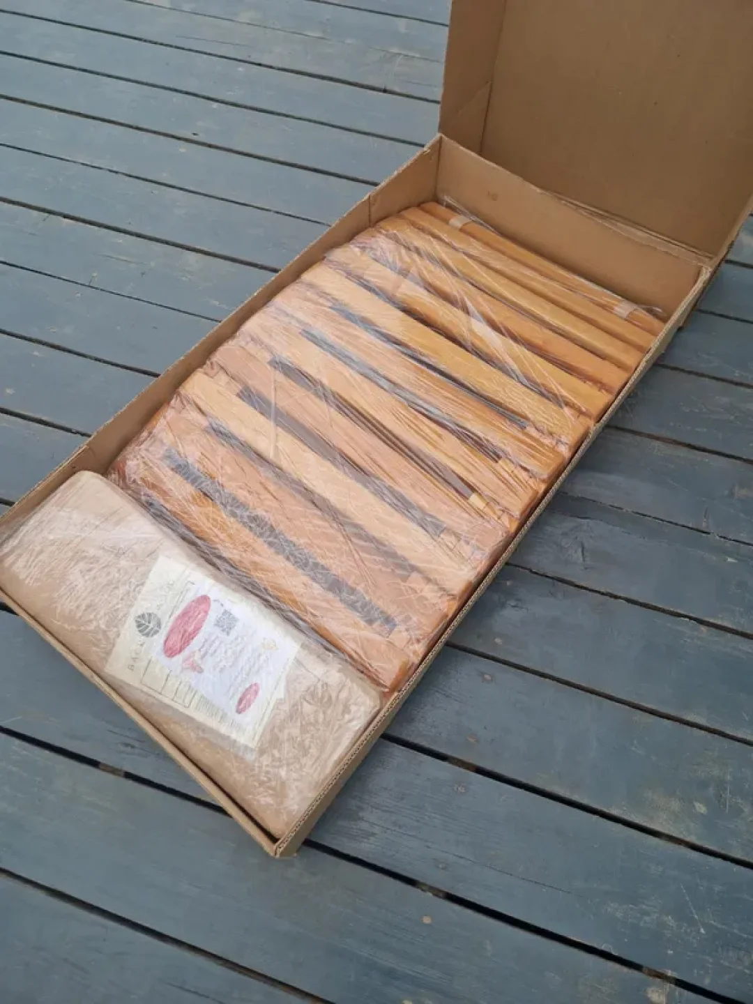 Деревянный складной шезлонг-лежак Backwood для дачи, сада и пляжа