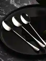 Ложка чайная с удлиненной ручкой, набор 3 штуки
