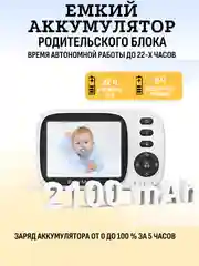 Видеоняня цифровая беспроводная с монитором VB603