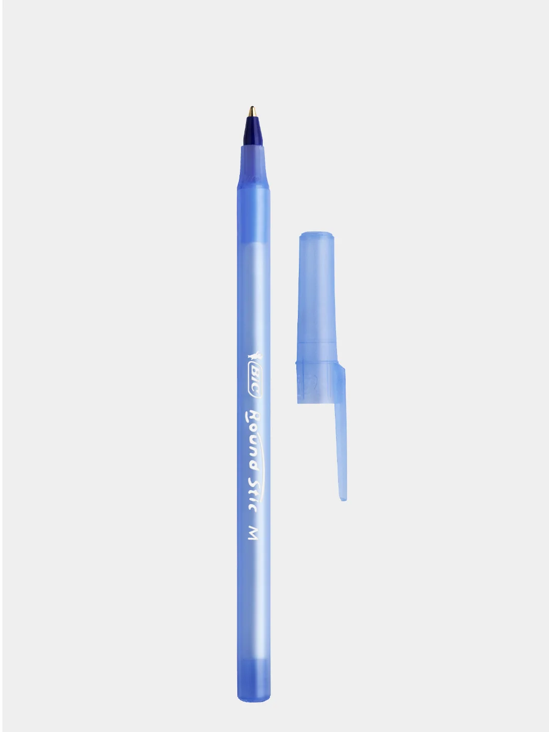 Ручка шариковая, синяя, среднее письмо, BIC Round Stic Classic, уп. 3 шт