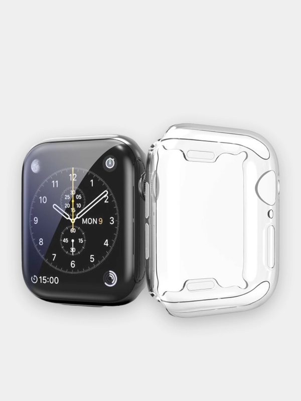 Прозрачный чехол для Apple Watch 1 2 3 4 5 6 7 8 SE