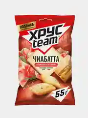 Сухарики Хрусteam Чиабатта "Пармская ветчина", 55г