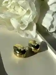 Золотой серьги "Овал" массивные, дутые old money