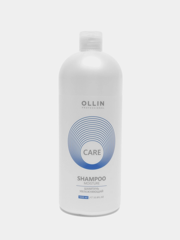 Шампунь увлажняющий для волос CARE Shampoo Moisture "OLLIN PROFESSIONAL" 1000 мл/ml
