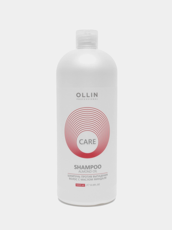 Шампунь против выпадения волос с масло миндаля CARE Almond Oil "OLLIN PROFESSIONAL" 1000мл