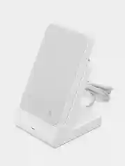 Белый магнитный беспроводной аккумулятор Magnetic Wireless Power Bank Magsafe 5000mAh P05ZM