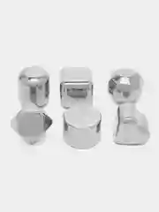 Серебряный охлаждающие камни для напитков Xiaomi Circle Joy Frozen Ice Cubes CJ-BK02 6 шт