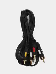 Видео кабель 3rca на 3rca (Тюльпаны-колокольчики) 1.5м - 3м