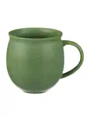 Кружка, 400 мл, 12,5х9,5х9,5 см, керамика, оливковый