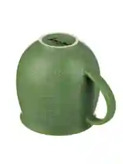 Кружка, 400 мл, 12,5х9,5х9,5 см, керамика, оливковый