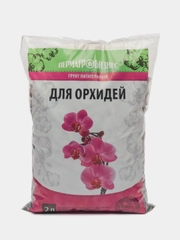 Грунт для орхидей (кора сосны, керамзит, уголь древесный, торф), 2л / Пермагробизнес
