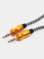 Кабель соединительный Pro Legend, 3.5 Jack (M)  - 3.5 Jack (M), черно-белый, 1м.