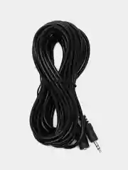 Кабель Jack 3.5 mm вилка <--> Jack 3.5 розетка, удлинитель, стерео-аудио, 5 м.