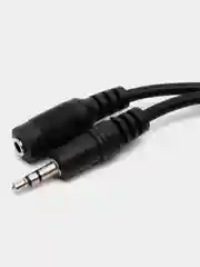 Кабель Jack 3.5 mm вилка <--> Jack 3.5 розетка, удлинитель, стерео-аудио, 10 м.
