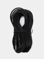 Кабель Jack 3.5 mm вилка <--> Jack 3.5 розетка, удлинитель, стерео-аудио, 10 м.