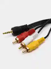 Кабель Jack 3.5 mm (4 контакта) <--> 3xRCA вилка, видео+стерео-аудио, 1.5 м.