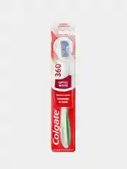 Зубная щетка Colgate "360 Optic White", средней жесткости
