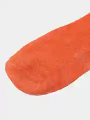 Оранжевый носки женские блестящие короткие 36-41
