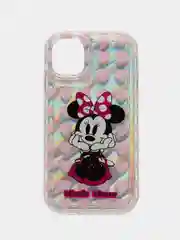 Розовый чехол с Микки Маусом для iPhone 11/13/14