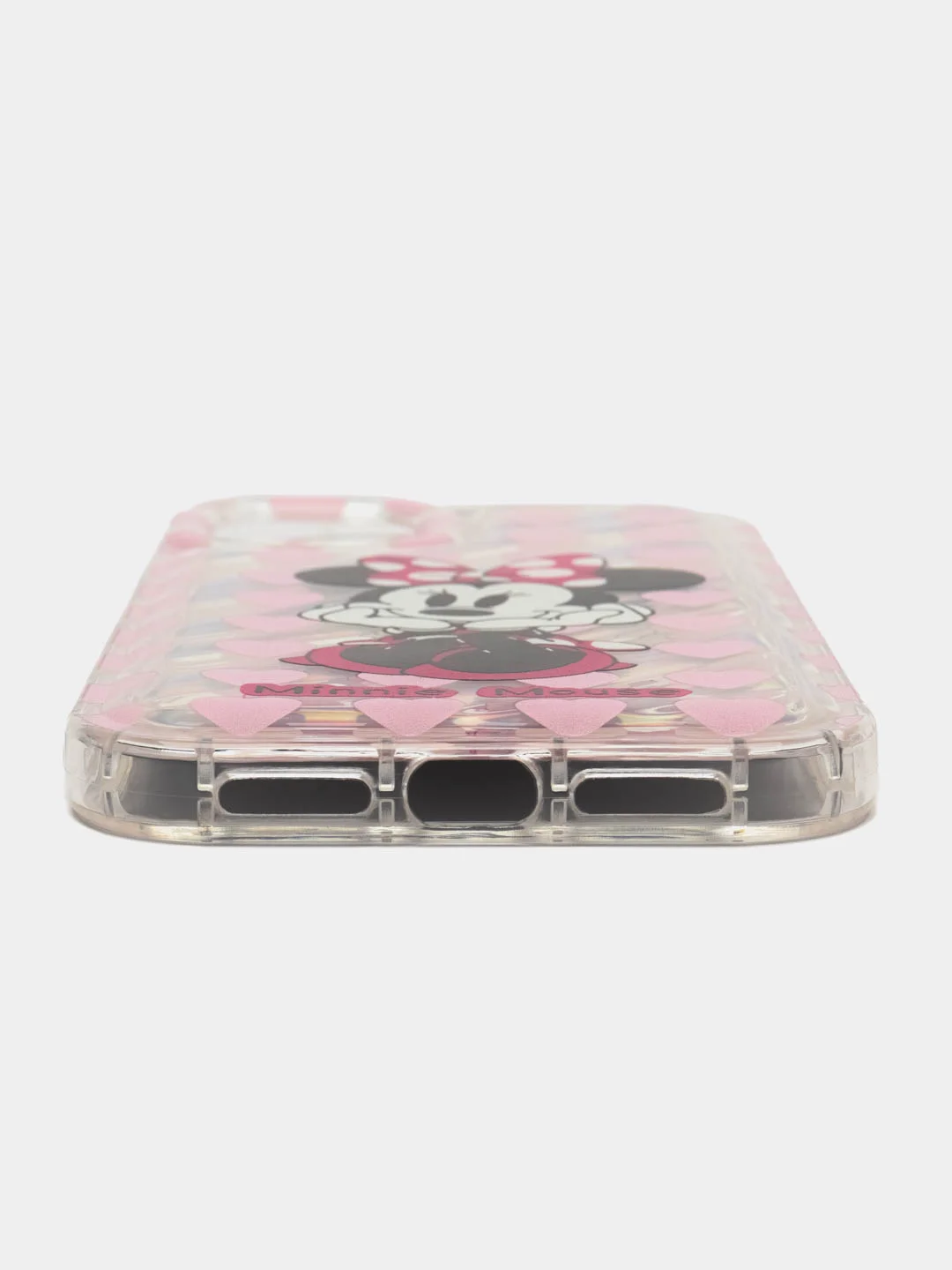 Розовый чехол с Микки Маусом для iPhone 11/13/14