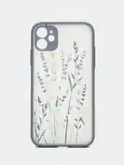 Небесно-голубой чехол для iPhone (Айфон) 11  пластиковый