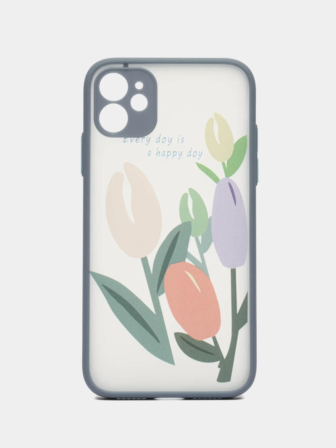 Пурпурный чехол для iPhone (Айфон) 11 пластиковый